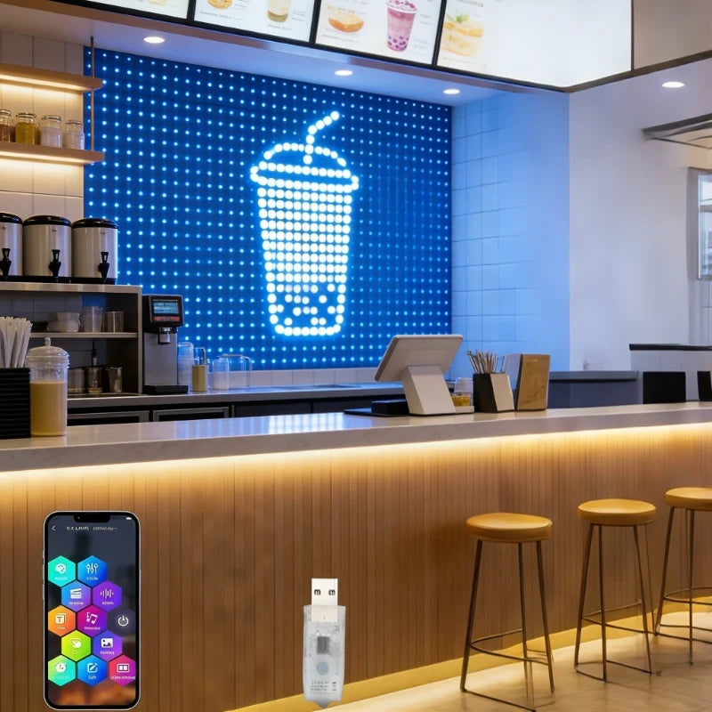 Smart LED Kurtyna Swietlna